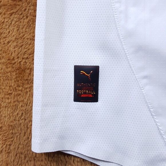 Puma ACM Mens Large White AC Milan Emirates Fly Better Soccer Futbol Jersey $140 - Picture 7 of 13